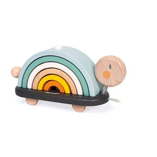 Janod Sweet Cocoon tortuga arcoiris